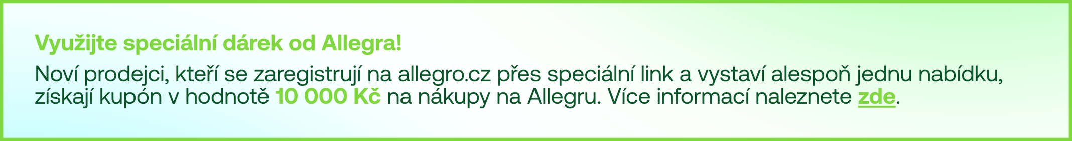 Allegro akce
